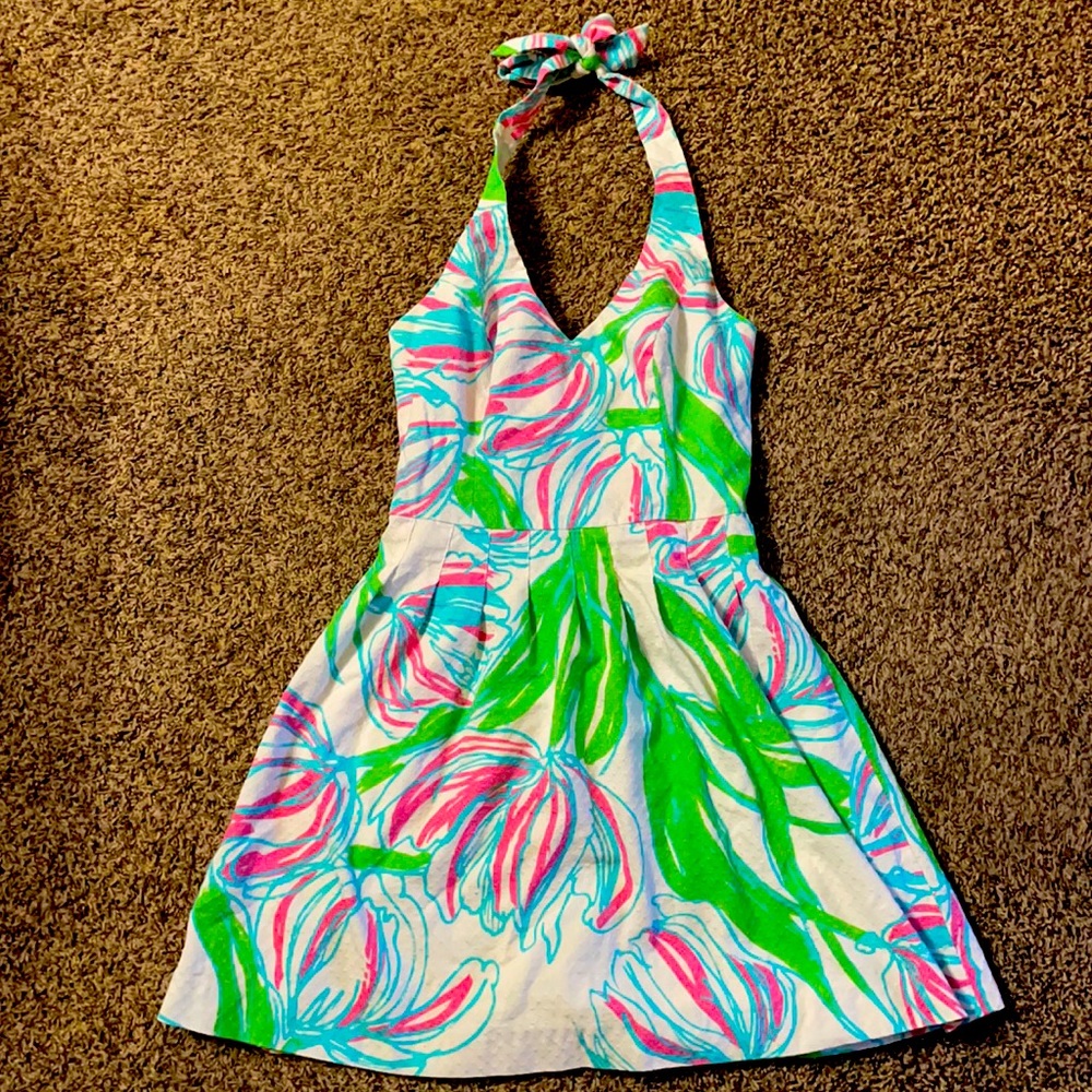 Vintage Lily Halter Dress